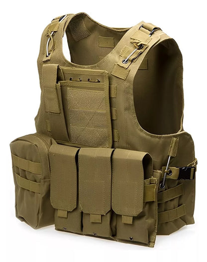 Chalecos Tacticos Chaleco Tactico Militar Airsoft Fsbe2 coyote