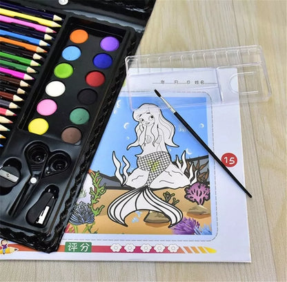Set De Dibujo Estuche Para Pintar Lapices Colores Arte 150pc
