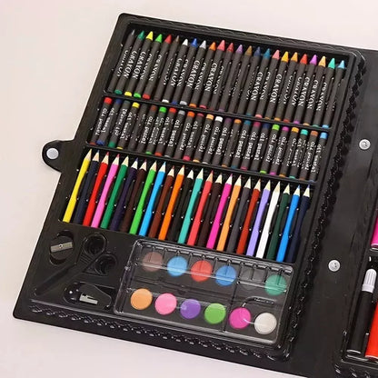 Set De Dibujo Estuche Para Pintar Lapices Colores Arte 150pc