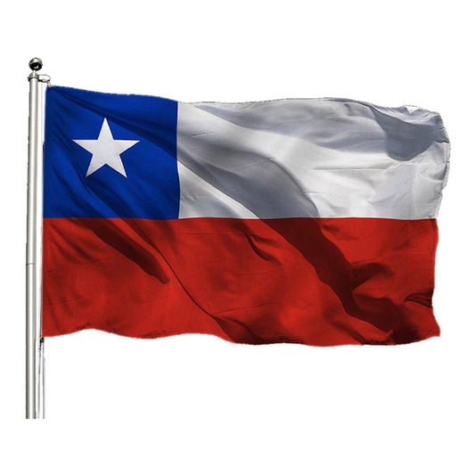 Banderas Chilenas Chicas  Banderas Banderas Chilenas 90x135