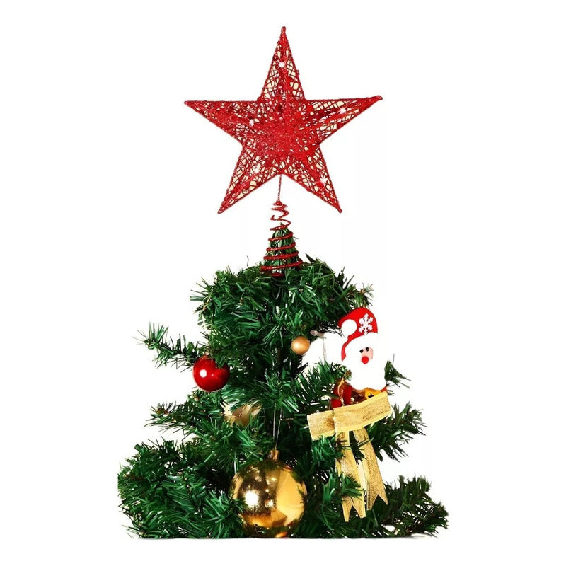 Estrella Arbol De Navidad Adorno Navidad Decoracion Navideña
