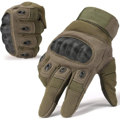 Guantes Tacticos Airsoft Full Dedos Royal Verde Paintball