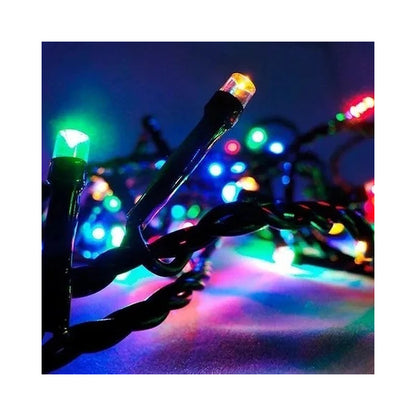 X3 Luces Navidad Para Arbol 100 Led Guirnalda Luces Exterior