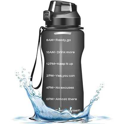 Botella De Agua Motivacional Botella Agua 2 Litros Deportiva