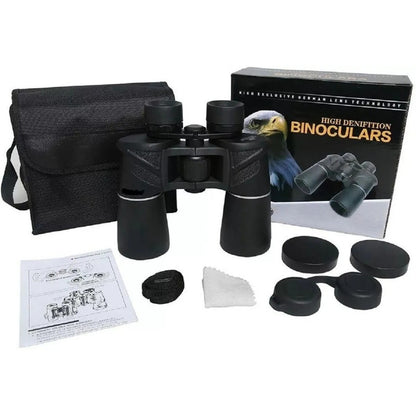Pack X2 Binocular Prismaticos 20x50 Binoculares Profesionale